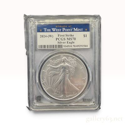 2024-(W) American Silver Eagle MS70 PCGS First Strike $1 Coin
