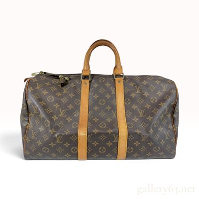 Vintage Louis Vuitton Keepall 50 Monogram Canvas Duffel Bag