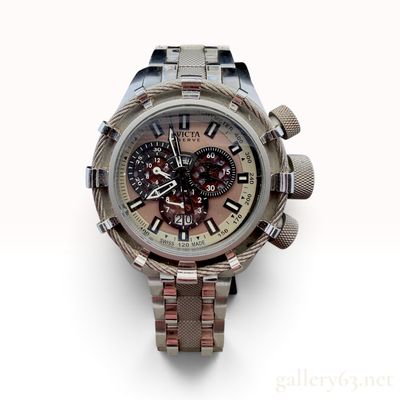 Invicta Reserve Bolt Stainless Steel Chronograph Wristwatch