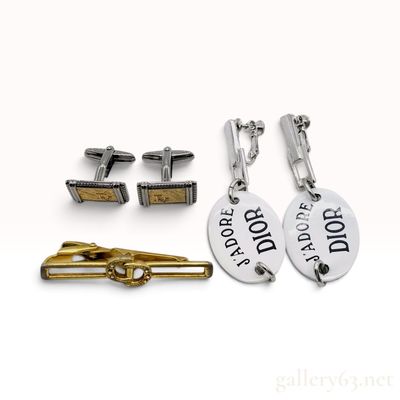 A Collection of Christian Dior Accessories Including J'Adore Dior Earrings