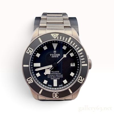 Tudor Pelagos Titanium and Steel Diver Wristwatch 42mm