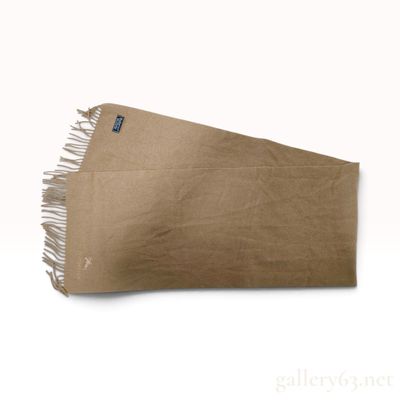 Vintage Burberrys Camel 100% Cashmere Scarf