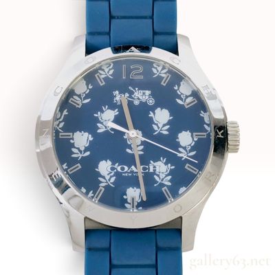 Coach Maddy Floral Dial Stainless Steel Ladies Wristwatch