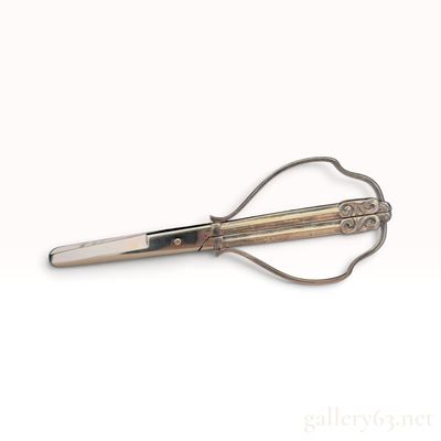 Vintage Georg Jensen Sterling Silver and Stainless Steel Grape Shears 50.4 grams