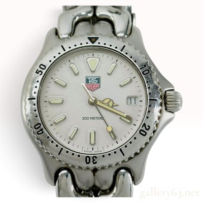 TAG Heuer S/el Professional White Dial Stainless Steel Wristwatch