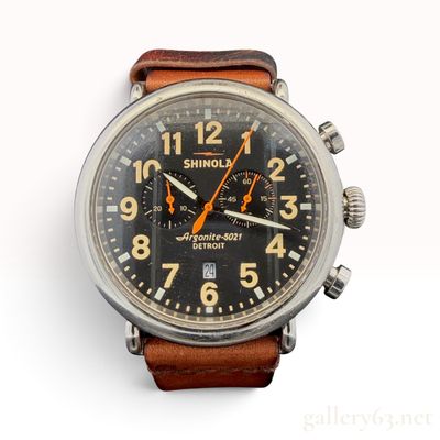 Shinola The Runwell Chronograph Stainless Steel Wristwatch