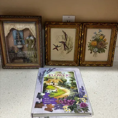 Gold Framed Art 