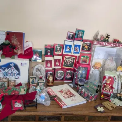 Vintage Estate Holiday Collection: Department 56 Original Snow Village, Keepsake Ornaments Etc