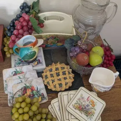 Vintage Kitchen & Dining Decorative Display Lot