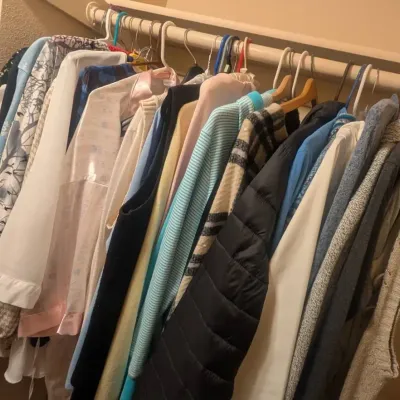 Multi-Seasonal Wardrobe Closet Cleanout Lot  Tops, Sweaters, Outerwear