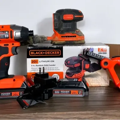 Black & Decker Power Tool Set + Battery & Charger