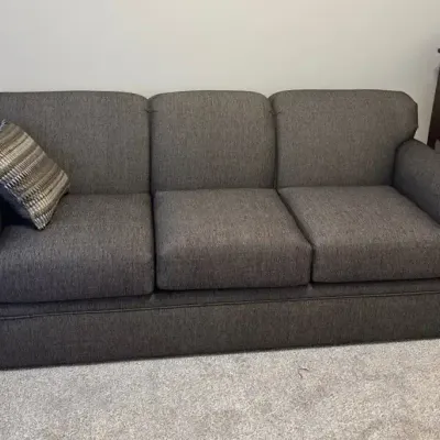 Like New Upholstered Sleeper Sofa with Unused Mattress - Smoke & Pet Free Home 