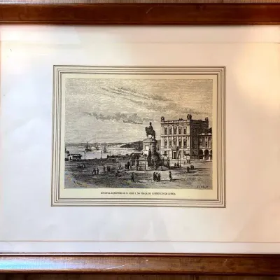 The Historic Praça do Comércio Print