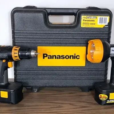 Collection of Panasonic Power Tools + Batteries & Charger