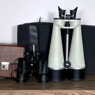 Spotting Binoculars Sets + Storage/Carrying Cases
