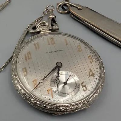 1920s Hamilton Pocket Watch