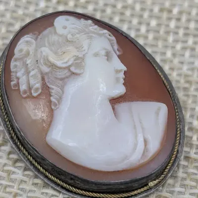 Cameo Pendant or Brooch