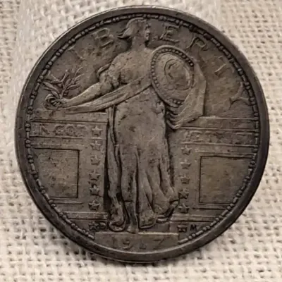 1917-D Standing Liberty Quarter
