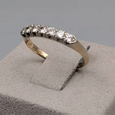 1940s 14K Diamond Ring
