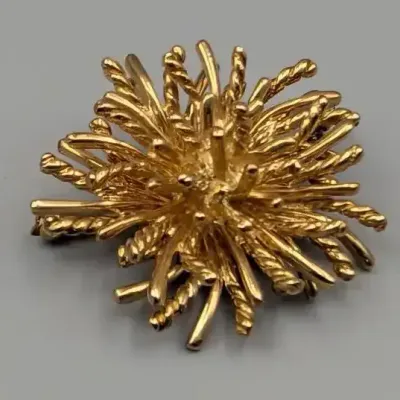 Tiffany 18K Sea Anemone Pendant Pin