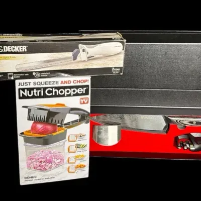 Black & Decker Electric Knife, Nutri Chopper & Knife Set