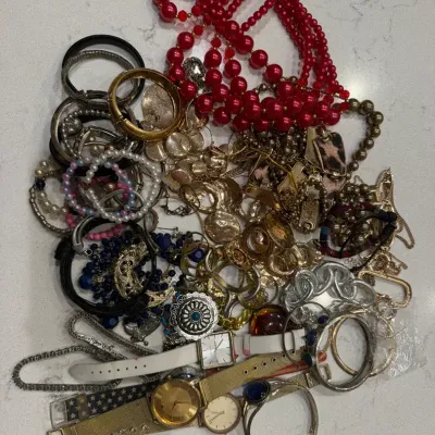 Mystery Lot Of Incomplete Jewelry Sets