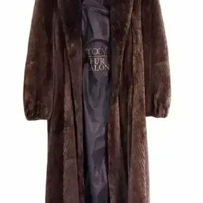 Full-Length Brown Fur Coat – Macy’s