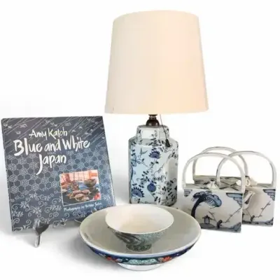 Timeless Asian Décor, Lamp, Ceramics & Japan Book