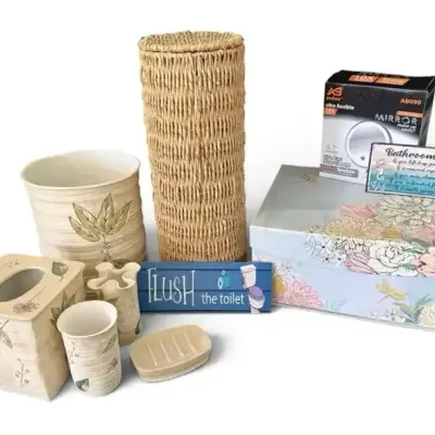 Botanical Bathroom Decor & Accessories Collection
