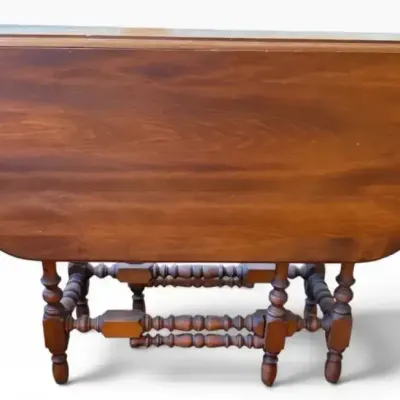 Vintage Drop-Leaf Gateleg Dining Table