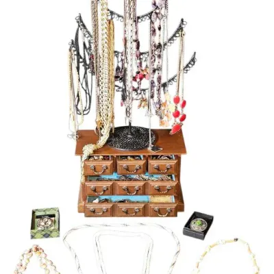 Vintage & Statement Costume Jewelry Collection – Celtic, Jade, Marcasite, & Musical Box!