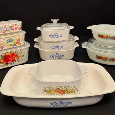Highly Collectible… Corning Ware, Anchor Hocking & Pioneer Woman!