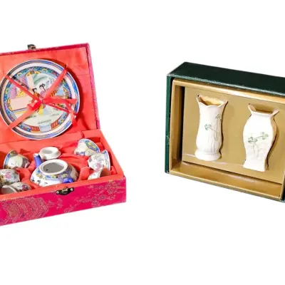 Belleek Irish & Chinese Porcelain Collectibles