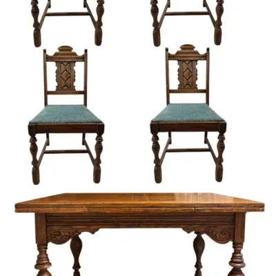 Mission Oak Era Craftsman Style Set