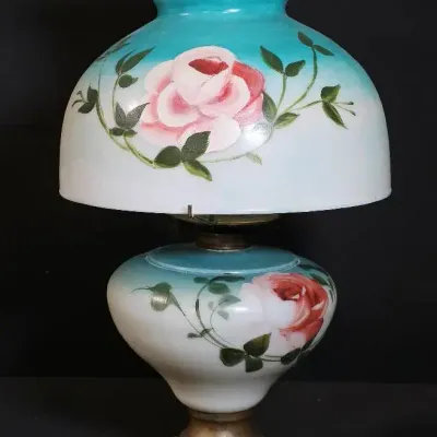 19th Century Victorian Parlor Lamp... This One Is Charming!