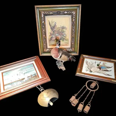 Rustic Cabin & Wildlife Decor Lot