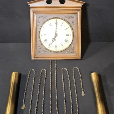 E. Schmeckenbecher Wall Clock… Vintage West German!