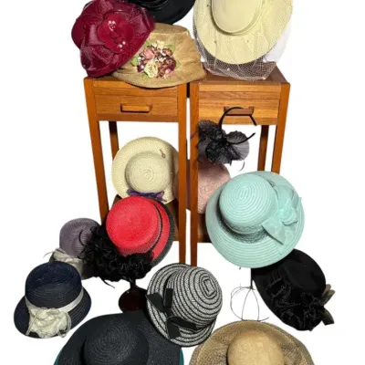Vintage & Designer Fancy Hats From The “Hat Lady” 