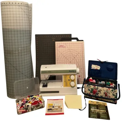 Husqvarna Viking Sophia Mechanical Sewing Machine Bundle 