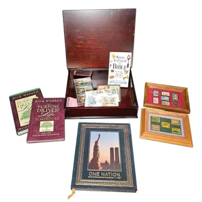 Gentleman's Study and Office Curiosities Lot