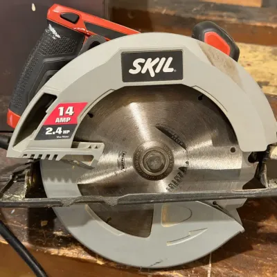 Skil Saw With Metal Case