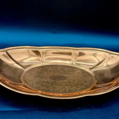 Vintage Copper Craft Dish