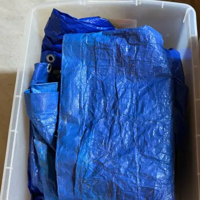 Tote Of Tarps