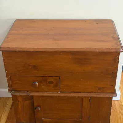 Antique Primitive Dry Sink Or Washstand