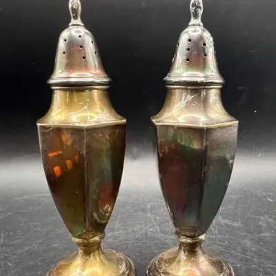 Sterling Silver Salt & Pepper Shakers