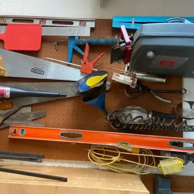 Saws And More All On Pegboard 