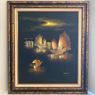 Signed Ships At Sea