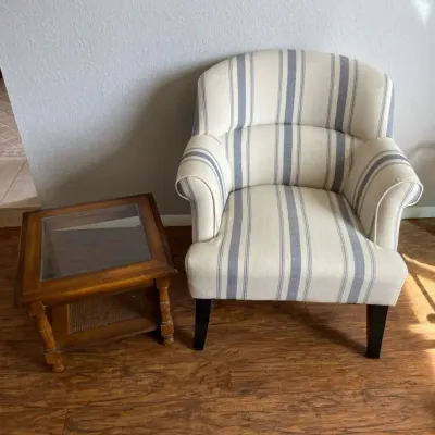 Chair & End Table