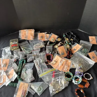 Large Lot Of Handmade Jewelry #1
