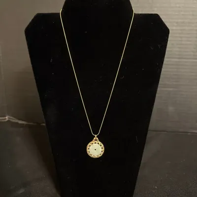 14 Karat Gold Chain And Pendant